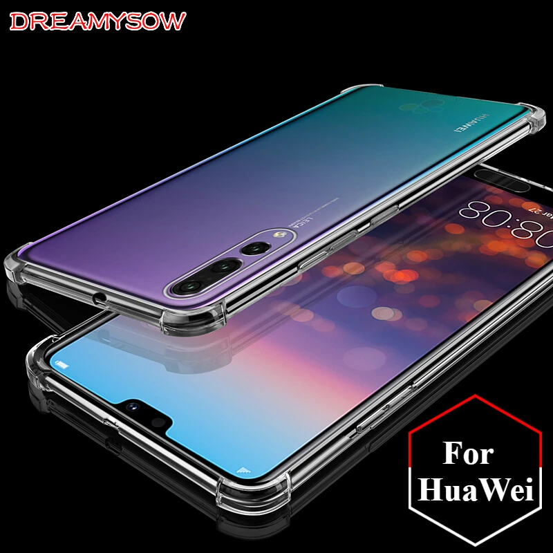 

Anti-Knock TPU Cases For Huawei Mate RS Honor 10 9lite V9 7C 6X 6A 7X P20Pro P10 Plus P8 P9 Lite Mini Y6 Y7 Y9 2018 Y3 Y5 2017