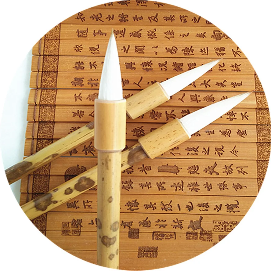 Кисти-для-китайской-каллиграфии-с-натуральным-бамбуком-3-шт