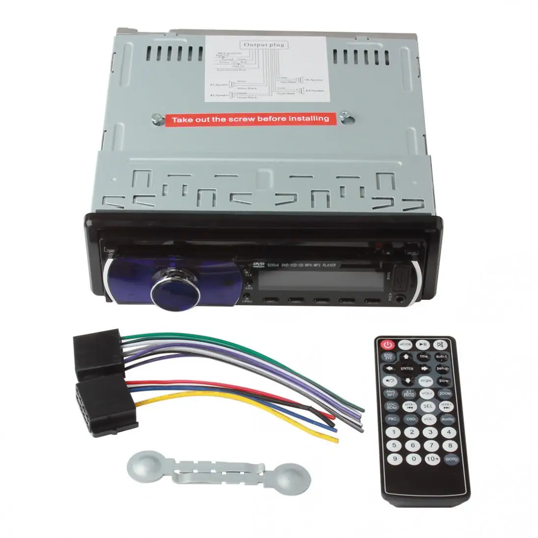 

50WX4CH Car mp3 auto player digital music changer Car Stereo Audio In-Dash FM Receiver SD USB MP3 Radio music Player