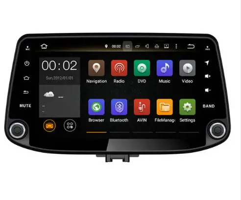 

9'' Android 9.0 Car DVD Player GPS for Hyundai i30 2017 - octa 8 core 4g RAM 64g ROM deckless RADIO NAVIGATION STEREO PX6