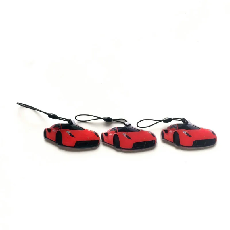 

10PCS 125KHZ EM4305 Writable RFID Duplicator Rewritable Copy Clone Blank Card keys Keychain Token tags Keyfobs Access Duplicate