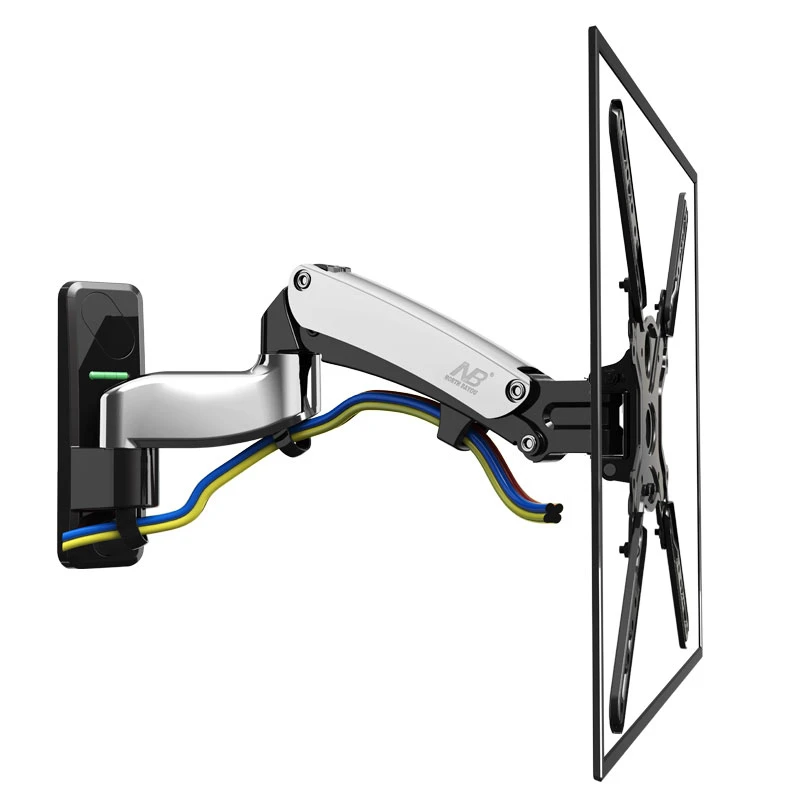 Soporte de pared para TV LCD LED NB resorte de Gas de 40 pulgadas, soporte de Monitor de movimiento completo, carga máxima VESA de 35,2 libras 16kg), 400x400mm|tv