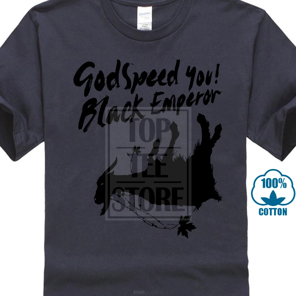 Godspeed You Black Emperor Tees God S Pee M L XL 2XL 3XL футболка efrem Menuck летняя забавная из 100% хлопка |