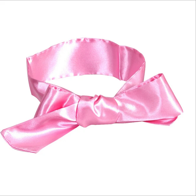 Сексуальная кружевная маска для сна, повязка на глаза наручники сдерживающий флоггер кнут костюм экстази шелковый атлас галстук-бабочка