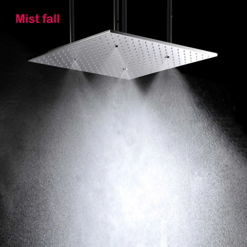 Buy 20 Inch Misty Rainfall Head Shower Ceiling Spa