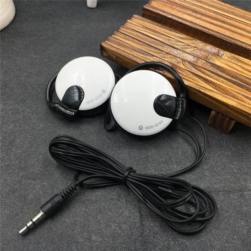 

SOONHUA Headphones 3.5mm Stereo Sports Headset EarHook Earphone For Mp3 Player Computer Mobile Telephone Earphone 1.2m Cable