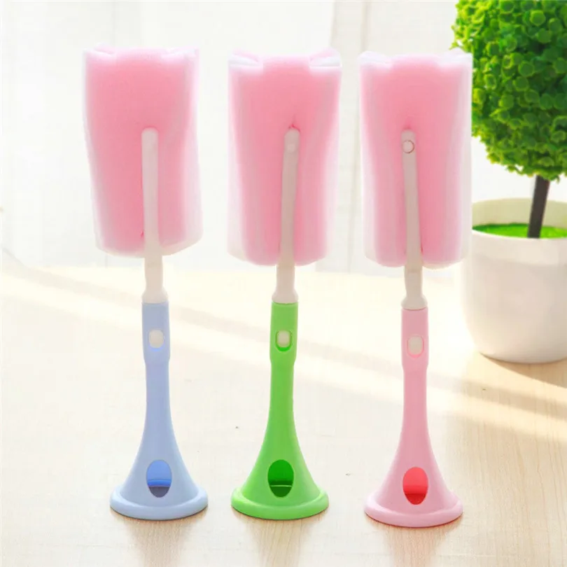 Cleaning tool Washing Cup brush 1 PC Kitchen Cleaning Tool Sponge Brush For Wineglass Bottle Coffe Tea Glass Cup (5)