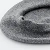 Winter hats for women Berets Knitted wool beret mujer Embroidered Swallows Pattern Berets Hats Baret Warm Caps Boina Feminina 3