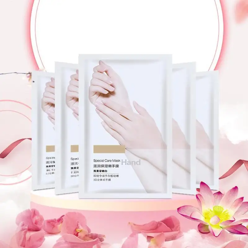 

1pc/5pcs Skin Care Exfoliator Hand Gloves Mask Whitening Exfoliating Moisturizing Gloves SPA Soften Smooth Repair Gloves
