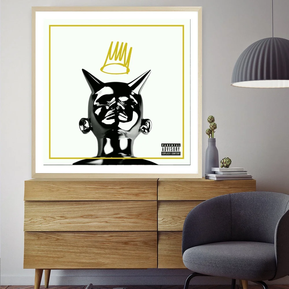 Альбом Sinner J Cole Born художественный холст постер музыкальный альбом настенные