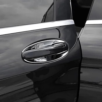 

For Mercedes Benz GLC Accessories 2016 2017 2018 ABS Chrome CAR Door Handle Bowl Insert cover Trim Car Styling 4PCS