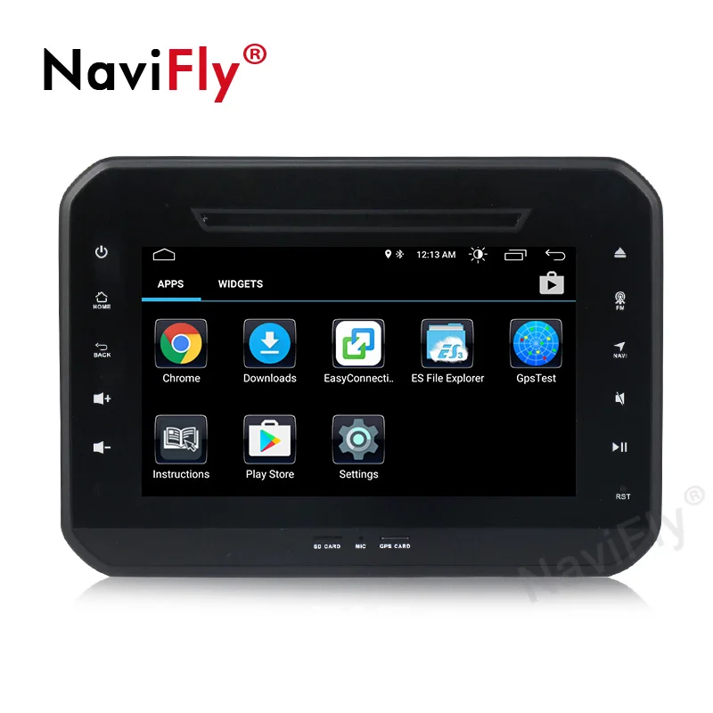 Sale Navifly Android 8.1 Car Multimedia DVD Player GPS Navigation Stereo Radio For Suzuki IGNIS 2017 2018 Quad core Tap Recorder HD 2