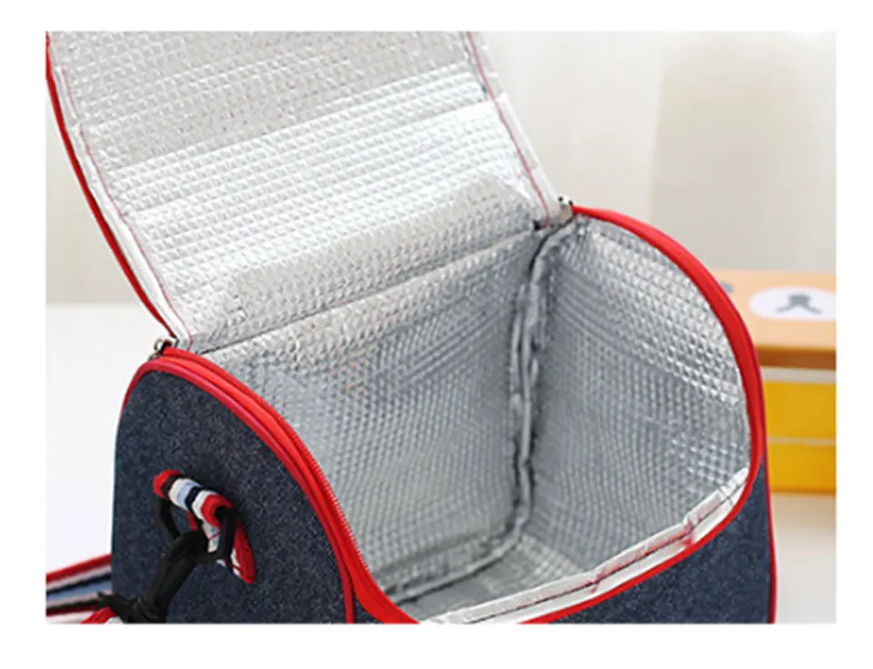 Yesello простая и модная ткань оксфорд алюминиевая теплоизоляционная сумка для льда Портативная сумка для пикника и обеда