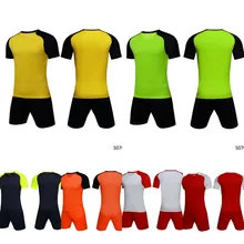 Triseven777 футбольная Джерси S070103 Футбольная Одежда Наборы Обучение пустая версия настроить логотип, название Униформа на заказ дизайн