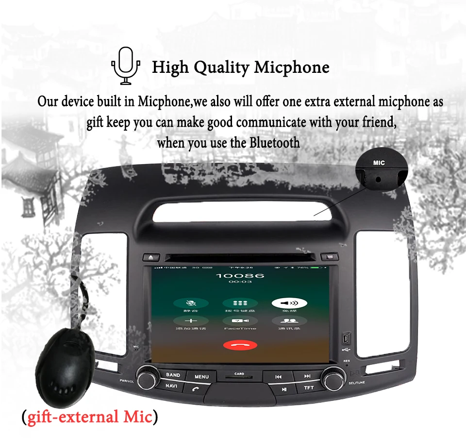 Clearance Autoradio 1024*600 Android 9.0 4GB ram+64GB rom car dvd player for hyundai elantra 2007-2011 multimedia radio gps tape recorder 5 Clearance Autoradio 1024*600 Android 9.0 4GB ram+64GB rom car dvd player for hyundai elantra 2007-2011 multimedia radio gps tape recorder 5