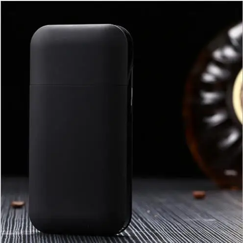 Металлические коробки с вольфрамовой Проводная Зажигалка USB зарядка Зажигалка.
