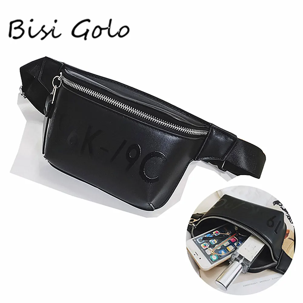 

BISI GORO Designer Waist Bag Women Fanny Waist Pack Female Belt Bag Luxury Brand Leather Chest Handbag Beige Girls Chest Pack