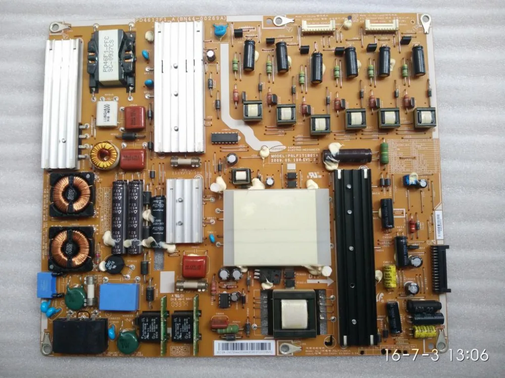 Оригинальная плата питания для Samsung BN44 00269A PSLF171B01A UE40B6000VWX UN46B7000WF UN46B7100WF UN46B6000VF PD4612F1