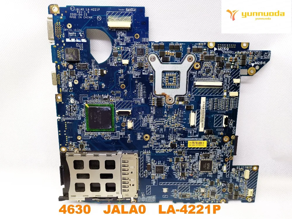 Оригинальный Для ACER 4630 Материнская плата ноутбука 4630 JALA0 LA-4221P тестирование Хорошее Бесплатная доставка