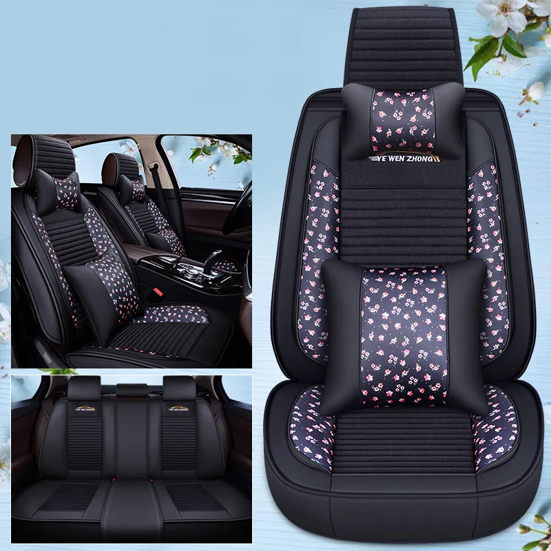 Специальное кожаное автокресло covers5 Подушка сиденья для Ford mondeo Focus 2 3 kuga Edge Explorer