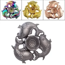 50 шт./партия, 3 цвета, Спиннер для рук, три Спиннер на каждый день, снимает СДВГ, аутизм, игрушка для снятия стресса, гироскоп