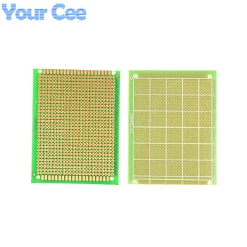 

2pcs 7X9cm FR4 Single Side PCB Prototype Universal Experiment Printed Circuit Board Epoxy Glass Fiber FR-4 Green 7*9cm
