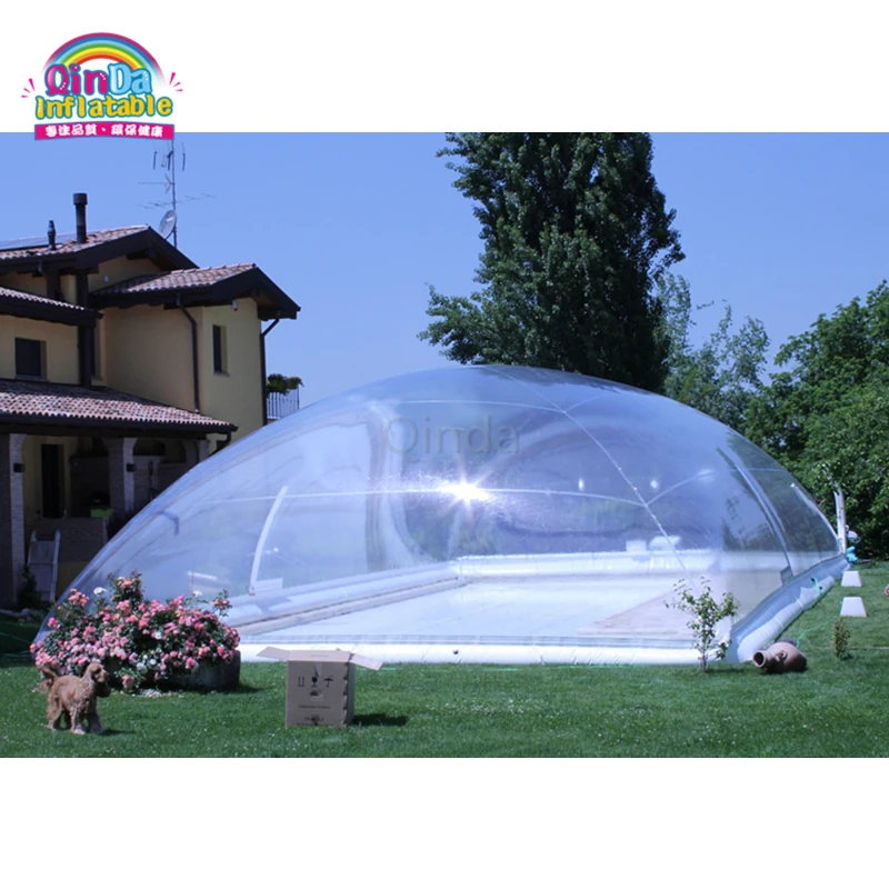  Customized Pool Cover Transparent Air Inflatable Swimming Pool Dome