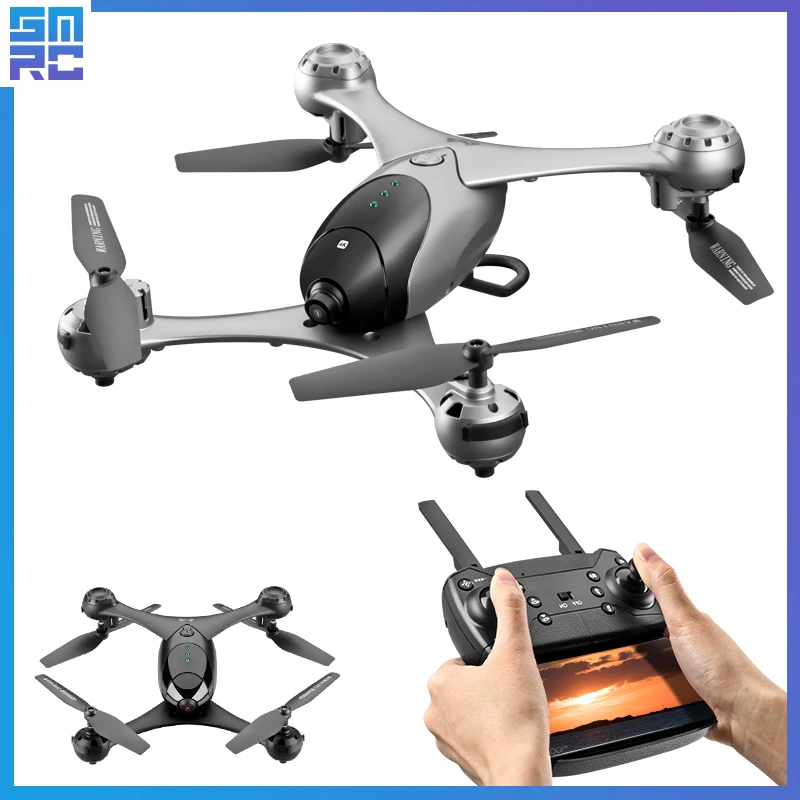 

SMRC M6 Quadrocopter Pocket Drones with Camera HD follow me 4K RC Plane Quadcopter race helicopter fpv racing Dron Toys