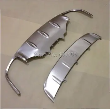 

Stainless steel skid plate bumper board guard bar for Porsche Macan S 2014 2015 2016 2017 good quality