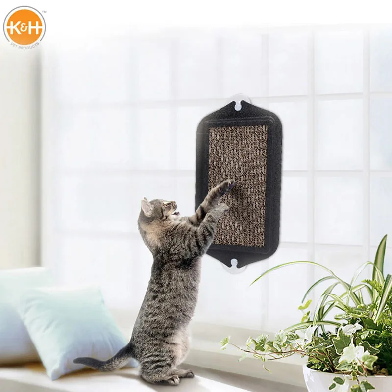 

cat scratching post Mat Hammock Mount Window Pod Suction toy for cats catnip tower climbing tree Cat Scratch Pad board Protect