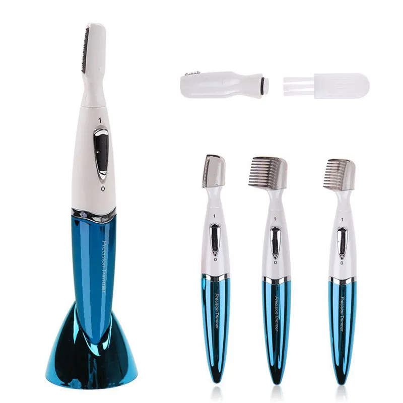 

Precision Electric Lady Eyebrow Trimmer Bikini Haircut Facial Body Shave Removal Razor Shaver Women Brow Clipper Cut Scissor Kit