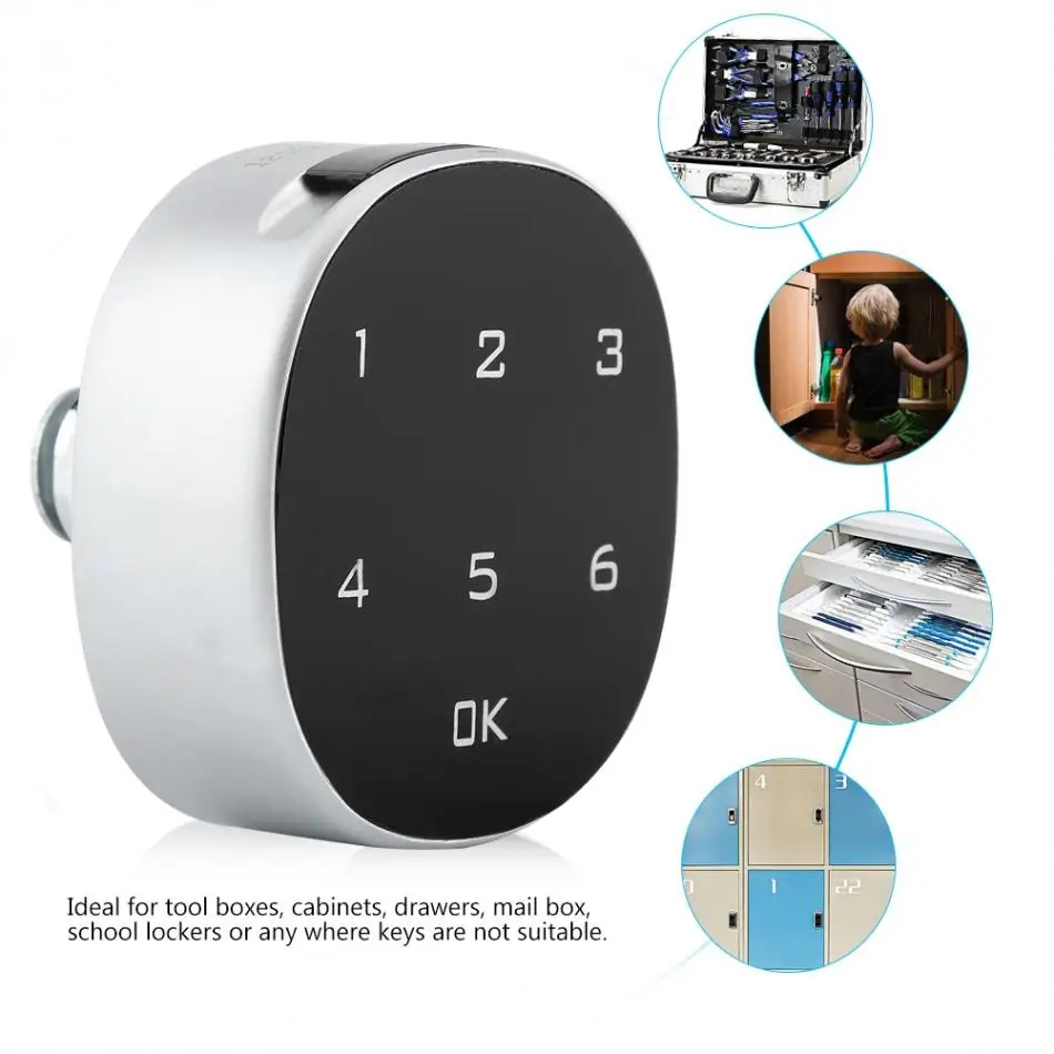 Safe Digital Code Combination Keyless Cam Lock for Furniture Cabinet Mail Box Safe Digital Code Combination Keyless Cam Lock for Furniture Cabinet Mail Box