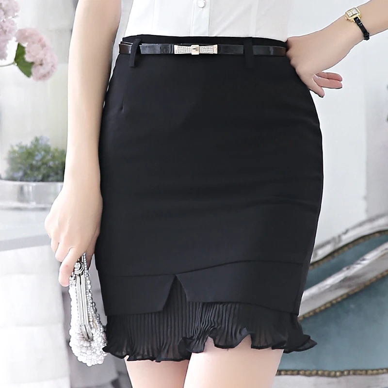 Юбки faldas mujer moda пикантные короткие женские мини-юбка черный офисные женские туфли юбка-карандаш jupe femme женская юбка B245
