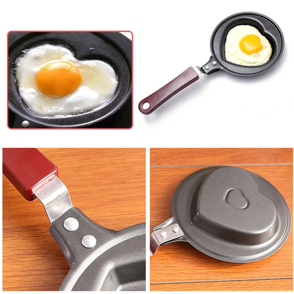 

Kitchen Small Size Non-Stick Home Kitchen Cookware Egg Pan Outdoor Kitchen Poacher Pot Mold Cookware Pancake Maker Mold
