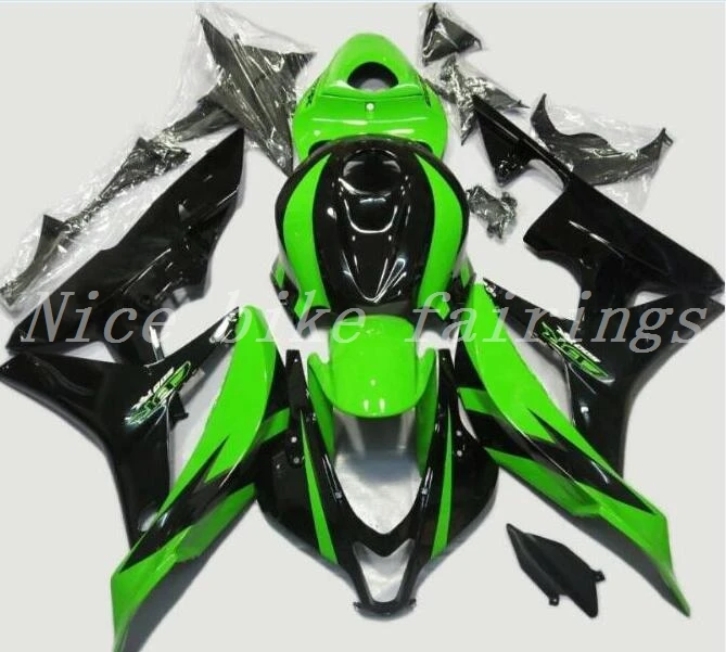 

3Gifts New Injection Mold Full Fairing kit Fit For Honda CBR600RR F5 2007 2008 07 08 600RR 600 ABS fairings custom green black