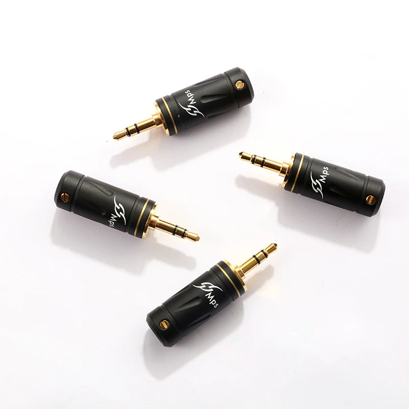Hi Fi MPS Stegodon 3 полюса 5 мм аудио 24 К позолоченный AUX разъем коннектора jack стерео