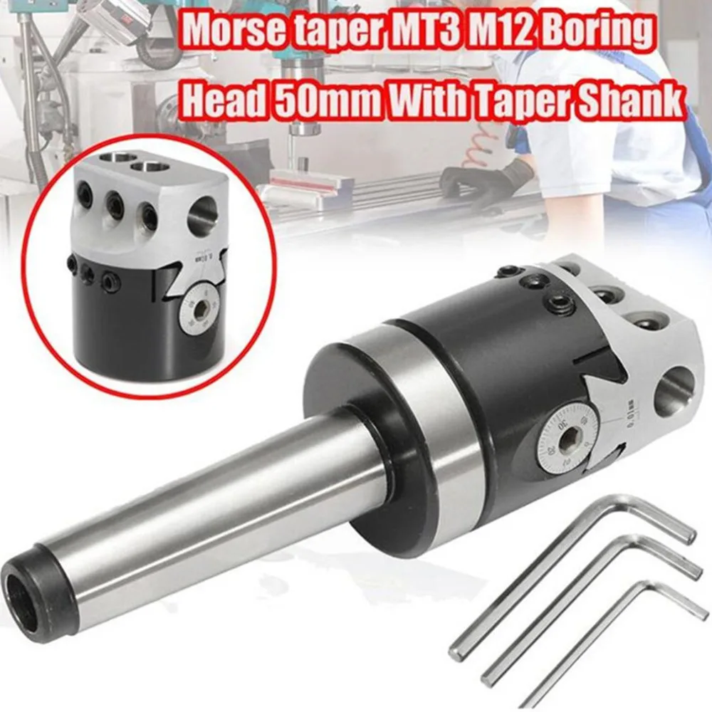 

F1 type boring machine F1-50mm boring head clamp 2 inch 3 inch 4 inch boring head milling machine boring machine