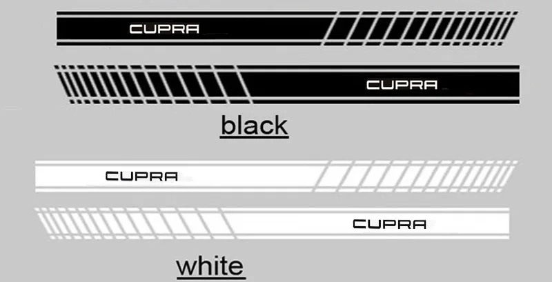 1 пара KK автомобиля боковой стикер тела для SEAT Leon CUPRA R автомобильные аксессуары