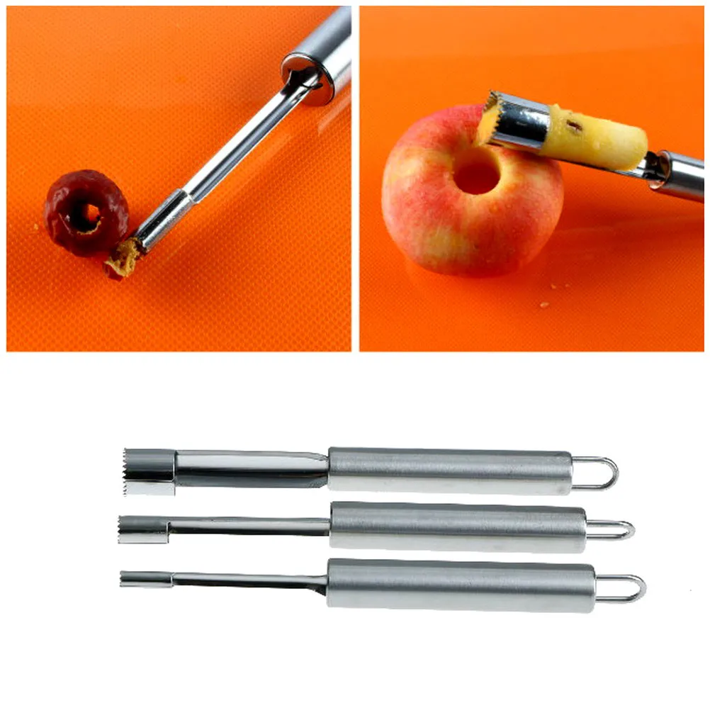 MENGXIANG 1Pcs Kitchen Fruit Corer Separator Fruit Pear Peach Coring