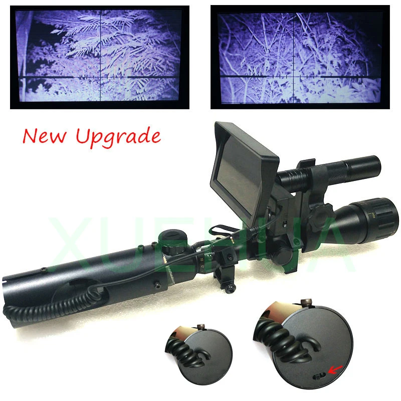 Venta caliente Actualización de caza al aire libre óptica táctico digital de la visión nocturna infrarroja de riflescope uso día y noche - 1
