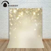 Allenjoy photography backdrops Gold void spots glitter fashion beautiful shiny baby photo background photography backdrops