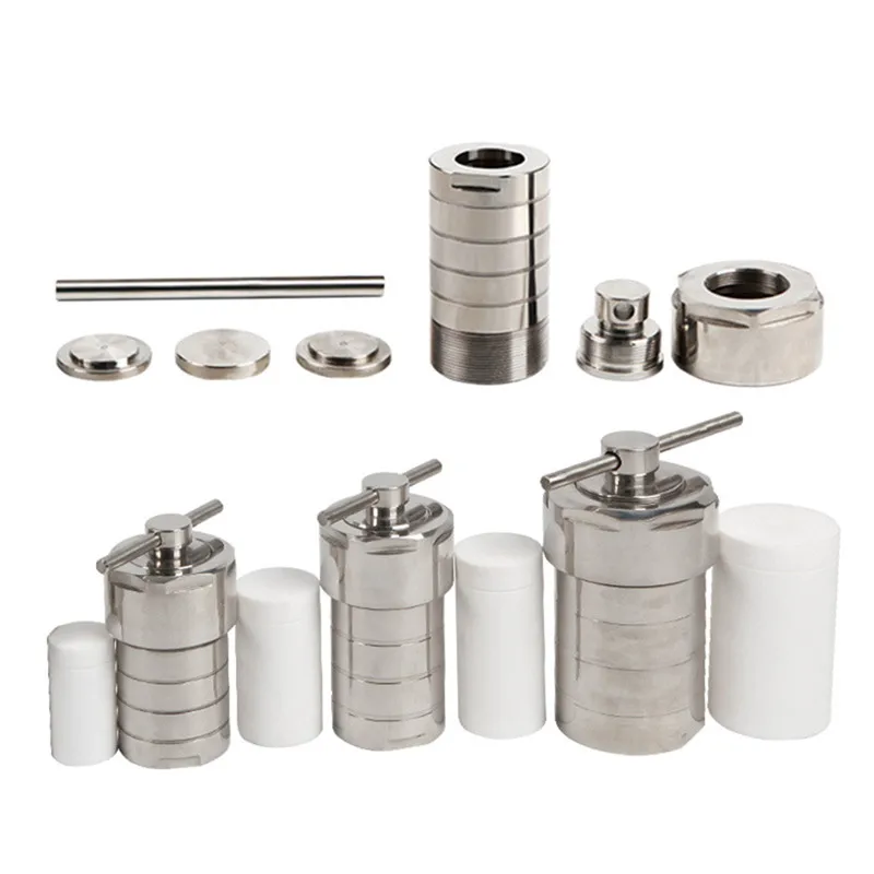 25ml High Pressure Hydrothermal Autoclave Reactor PTFE Lined Stainless Steel Tank Chamber Teflon Lined Hydrothermal Synthesis (4)
