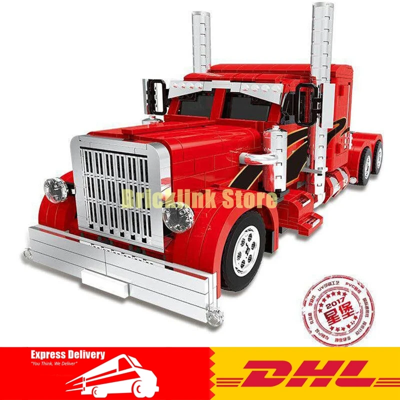 

XingBao 03012 1505Pcs Genuine Technic MOC Series The Red Monster Set Children Educational Building Blocks Bricks Lepin Toys Gift