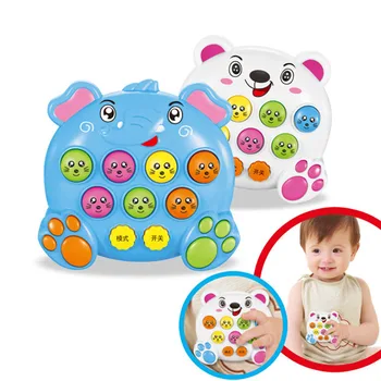 

Music Play Notes Hit Game Toy Attack Poke Electronic Knocker Percussion Plastic Toys Christmas Gift S7JN