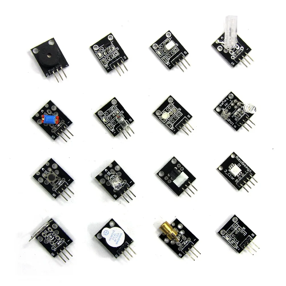 Smart Electronics 37in1 37 in 1 Sensor Kit XY Joystick Rotary Encoder Relay Module DHT11 Voice Laser Sensor for arduino DIY Kit