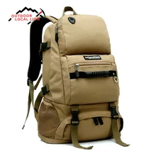 LOCAL LION Outdoor Waterproof Hiking Backpack 40L Mountaineering Women Men Camping Travel Bag Trekking Climbing Bag Rucksack