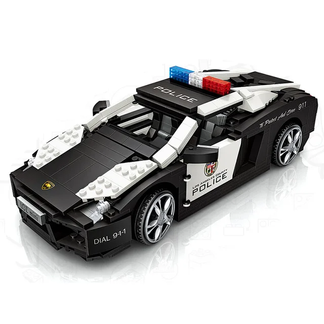 LOZ Mini Blocks Vehicle Car Model Bricks Building Blocks Racing Car ...