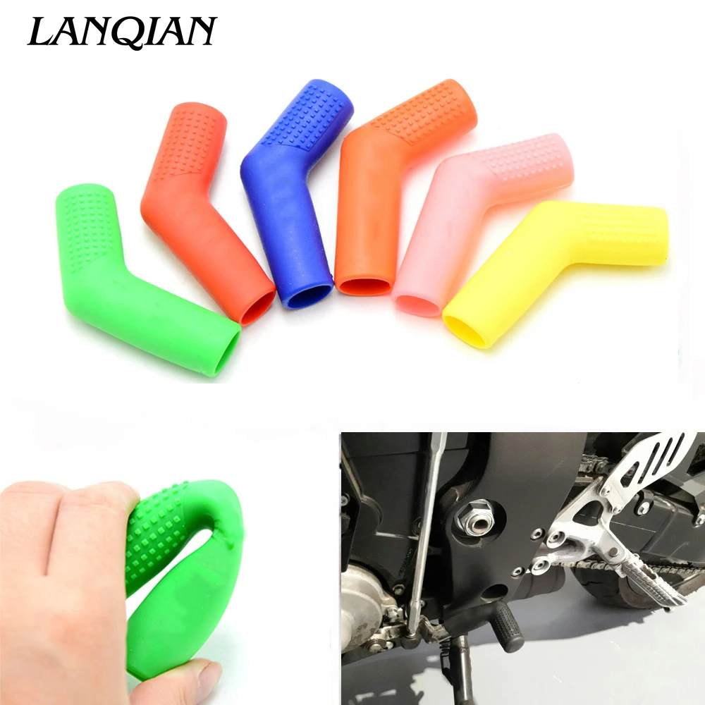 Universal Motorcycle Gear Shifter Shoe Case Cover Protector For YAMAHA R1 790 2006 KAWASAKI Z1000 Z800 Z750 | Автомобили и