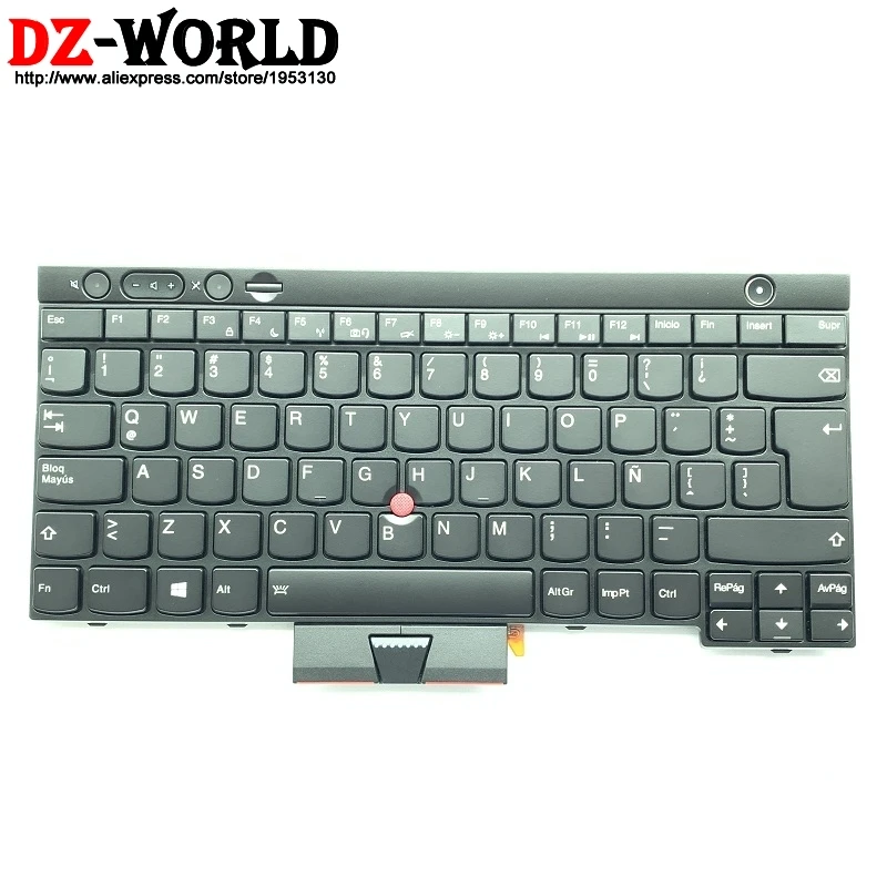 Спа-Латинской продолжительность клавиатура с подсветкой для Thinkpad T430 T430i T430S T530 T530i