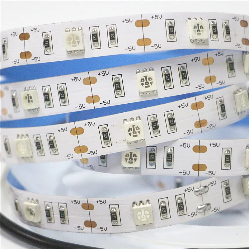 50 см 1 м 5 2 USB СВЕТОДИОДНАЯ УФ лента лампа 5050 SMD 30 светодиодов/м DC В ультрафиолетовая
